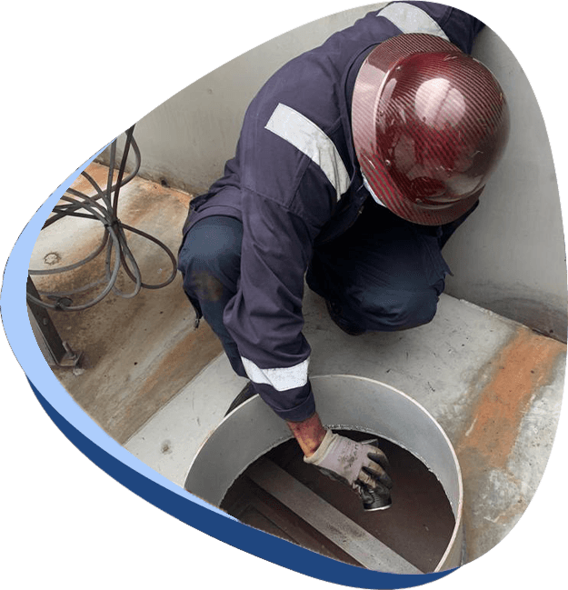 Engineer performing EPC-related field inspection
