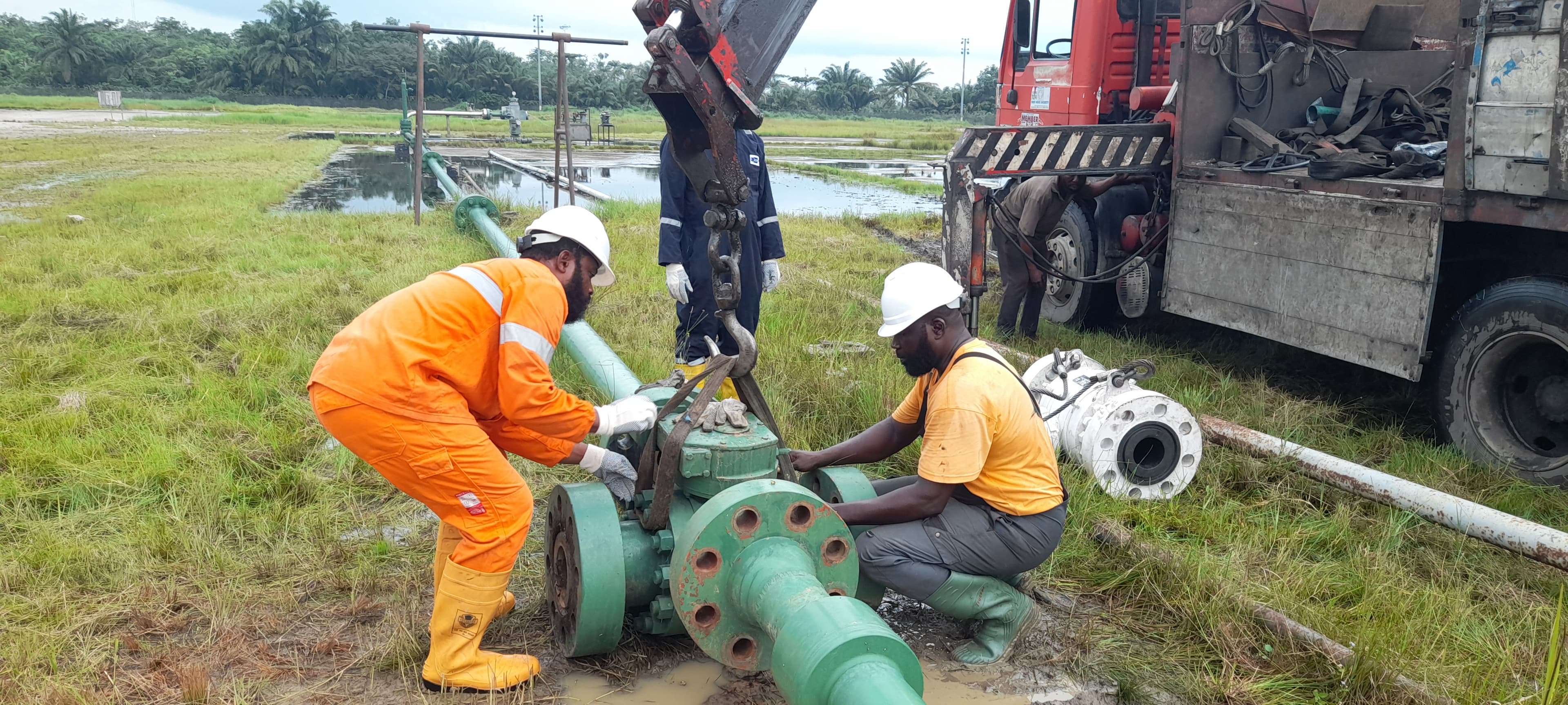 Emergency Flowline Leak Repair and Replacement of 6'' x 2500# Isolation Ball Valve for Utor – Well 32T gallery image