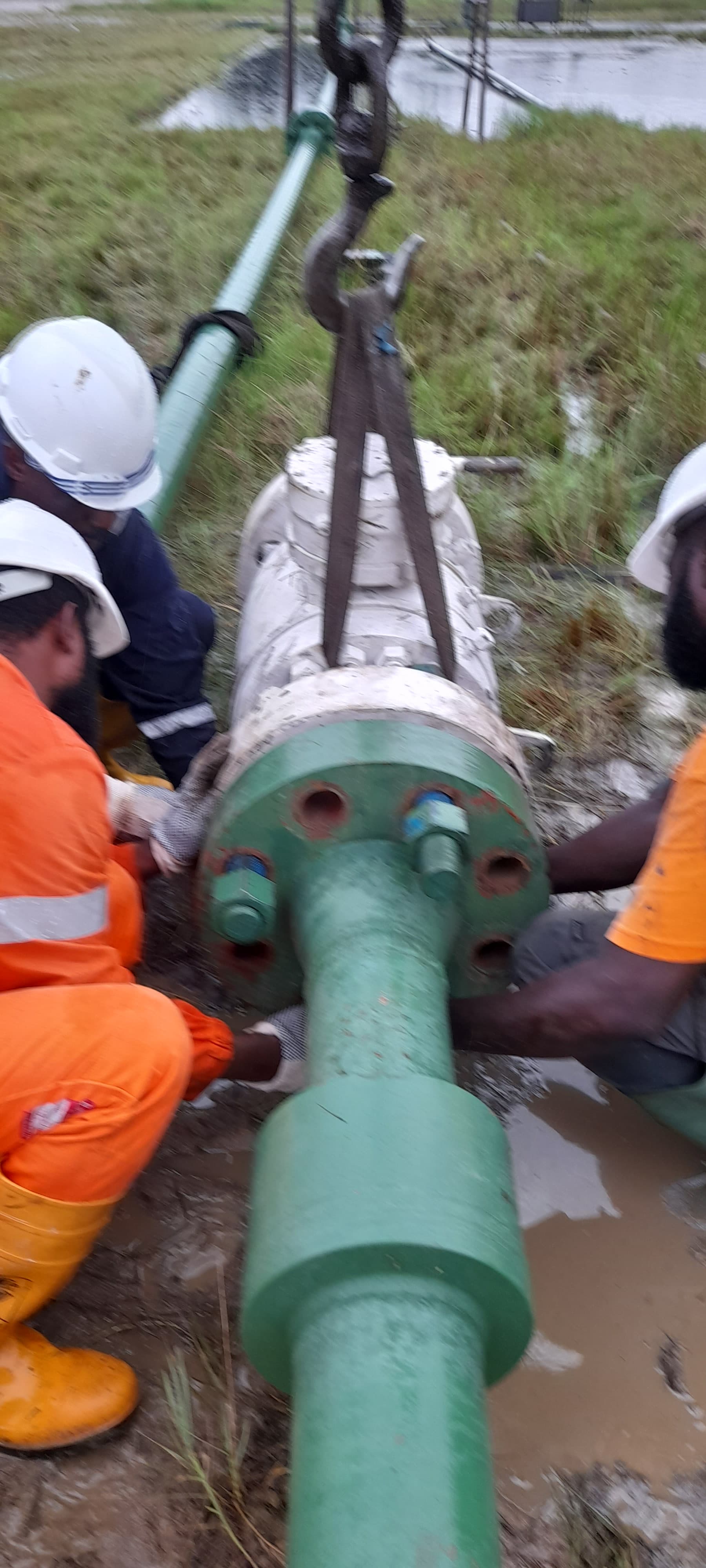 Emergency Flowline Leak Repair and Replacement of 6'' x 2500# Isolation Ball Valve for Utor – Well 32T gallery image